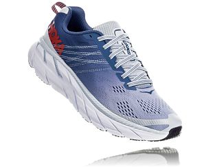 Hoka One One Clifton 6 Mens Orthopedic Shoes Plein Air/Moonlight Blue | AU-9064287